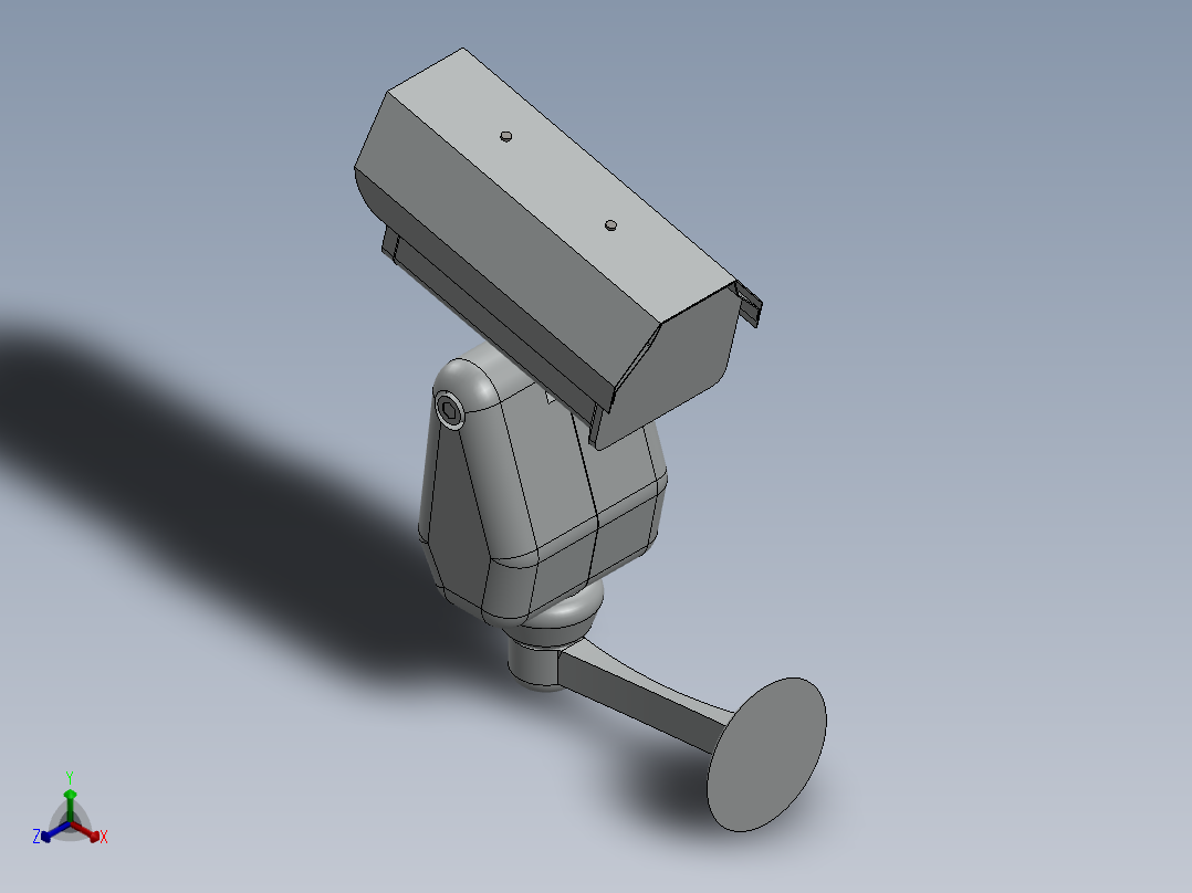 监控、摄像头(46)正等轴测图