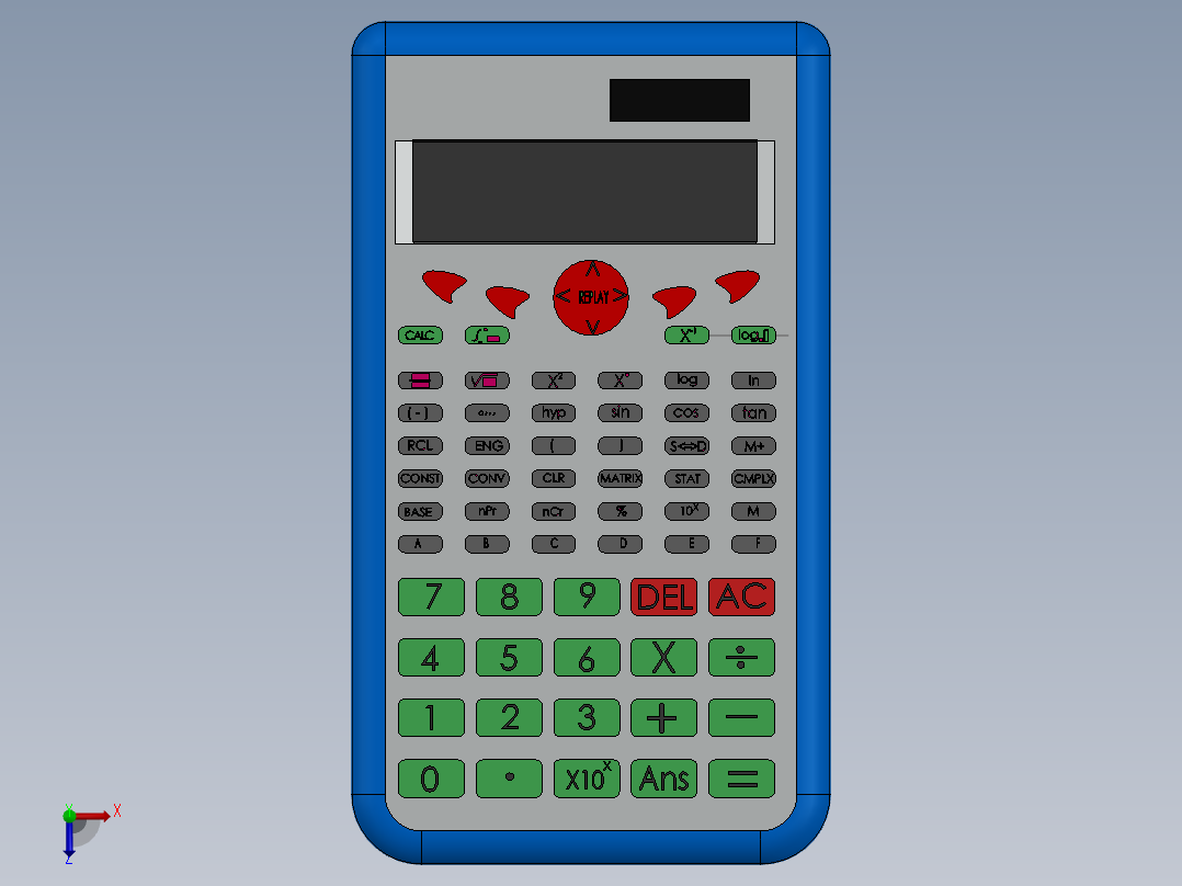 计算器(21)俯视图