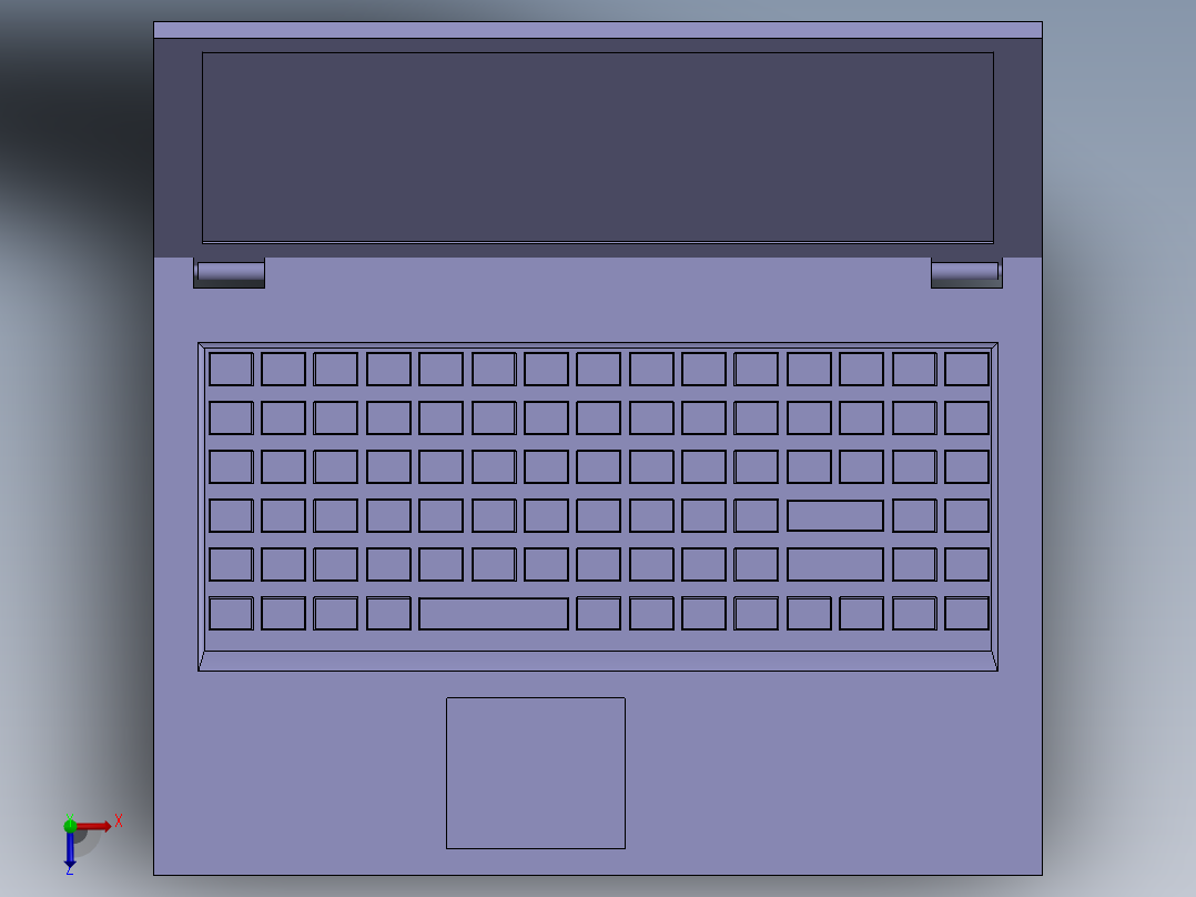 电脑、笔记本(63)俯视图