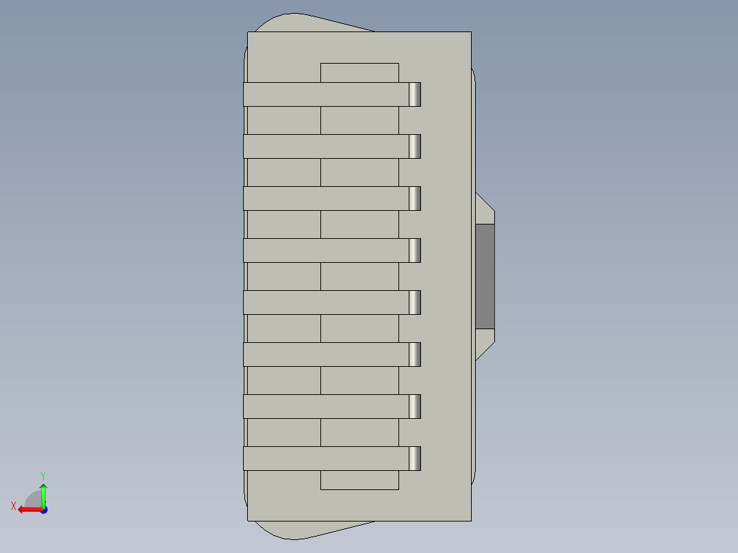 汽车常用OBD接口后视图