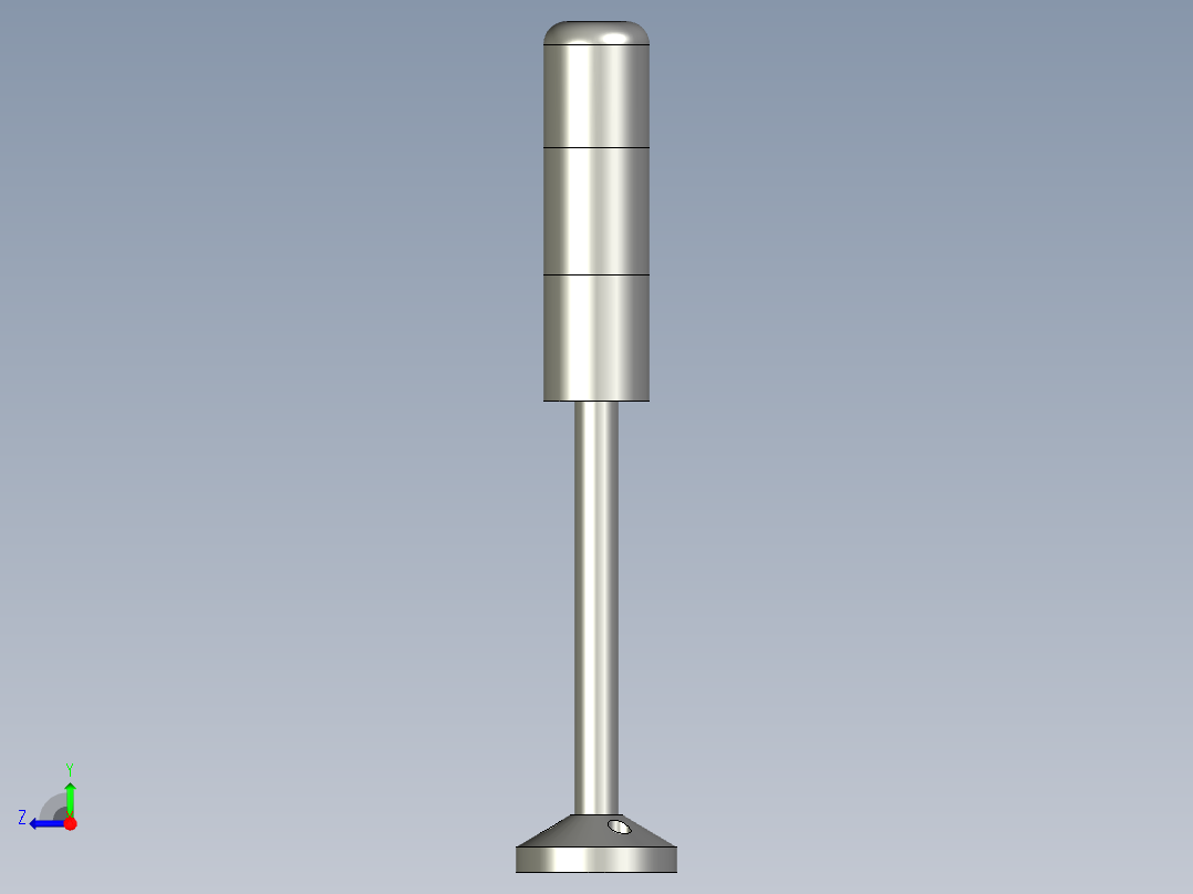 HL-CYD16--050三色灯-C右视图