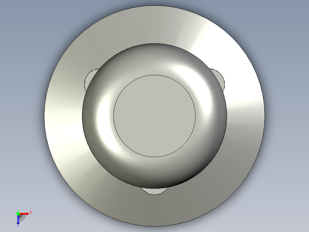 HL-CYD16--050三色灯-C俯视图
