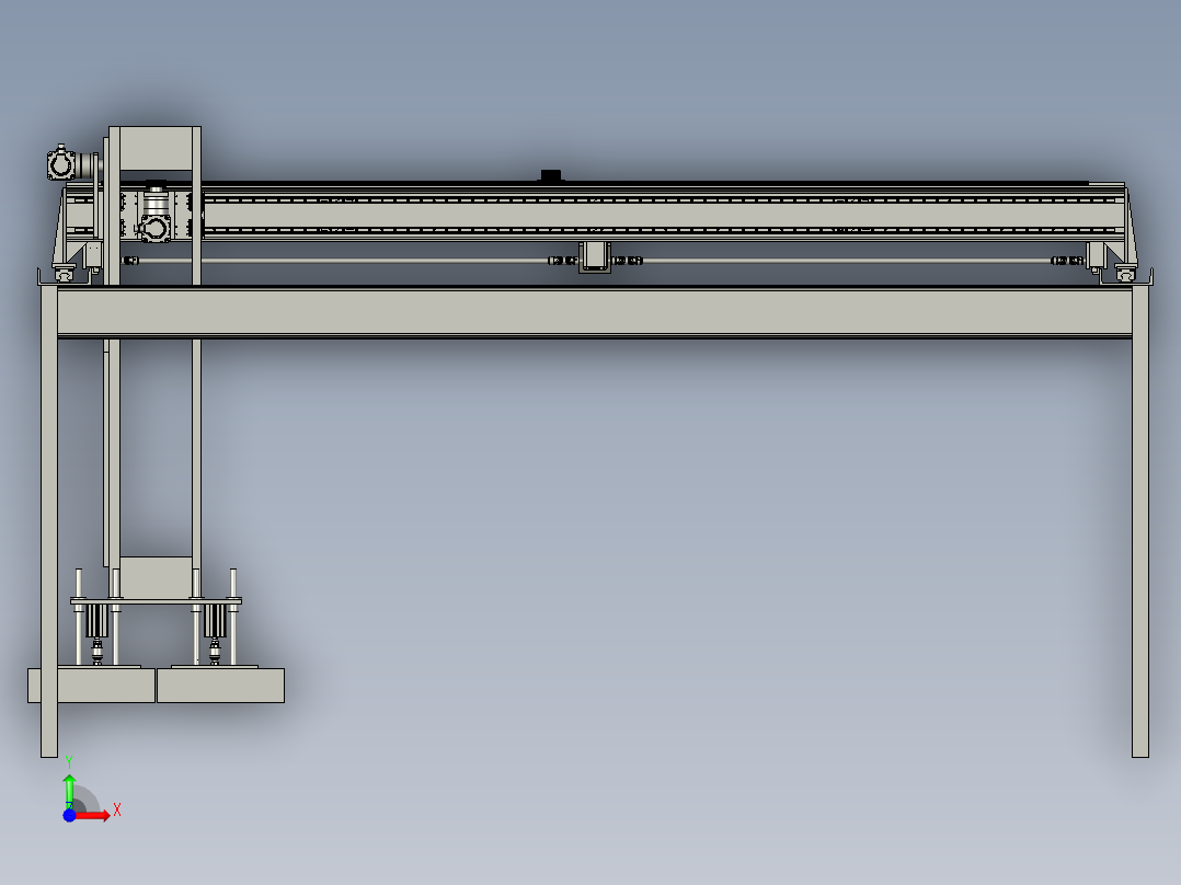 岩棉搬运机前视图