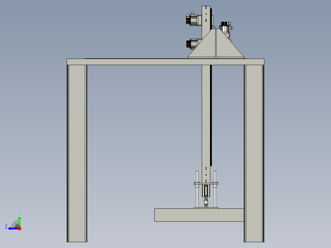 岩棉搬运机右视图
