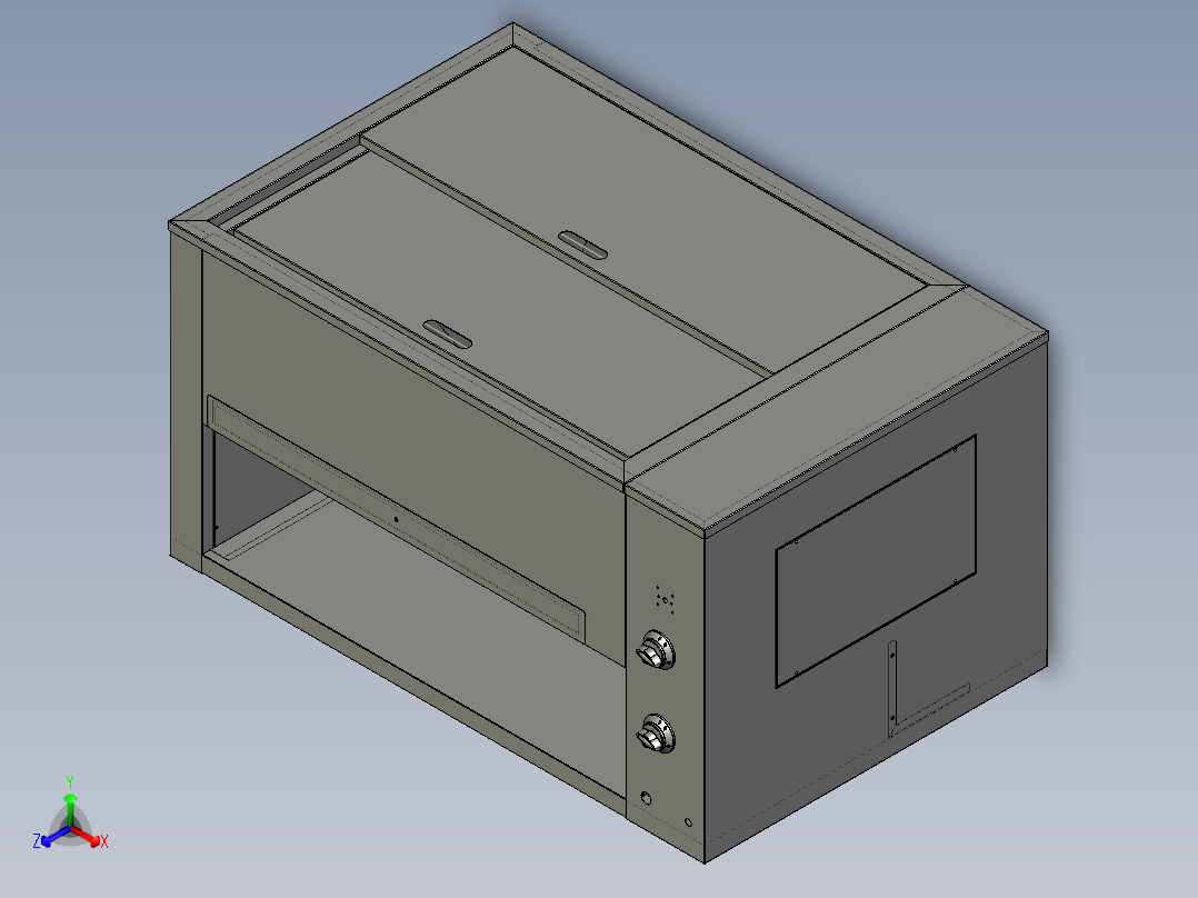 铝合金格栅贯流风机
