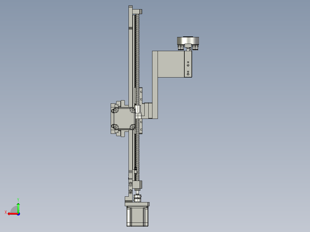 搬送贴标机构1后视图