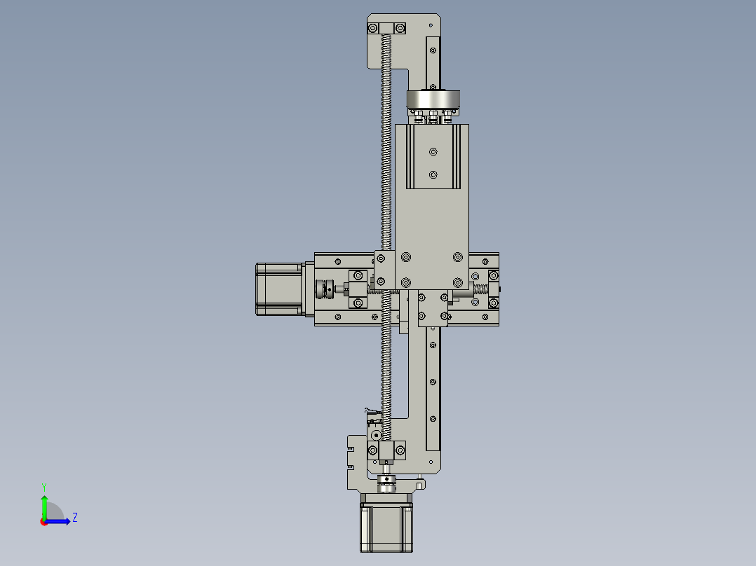 搬送贴标机构1左视图