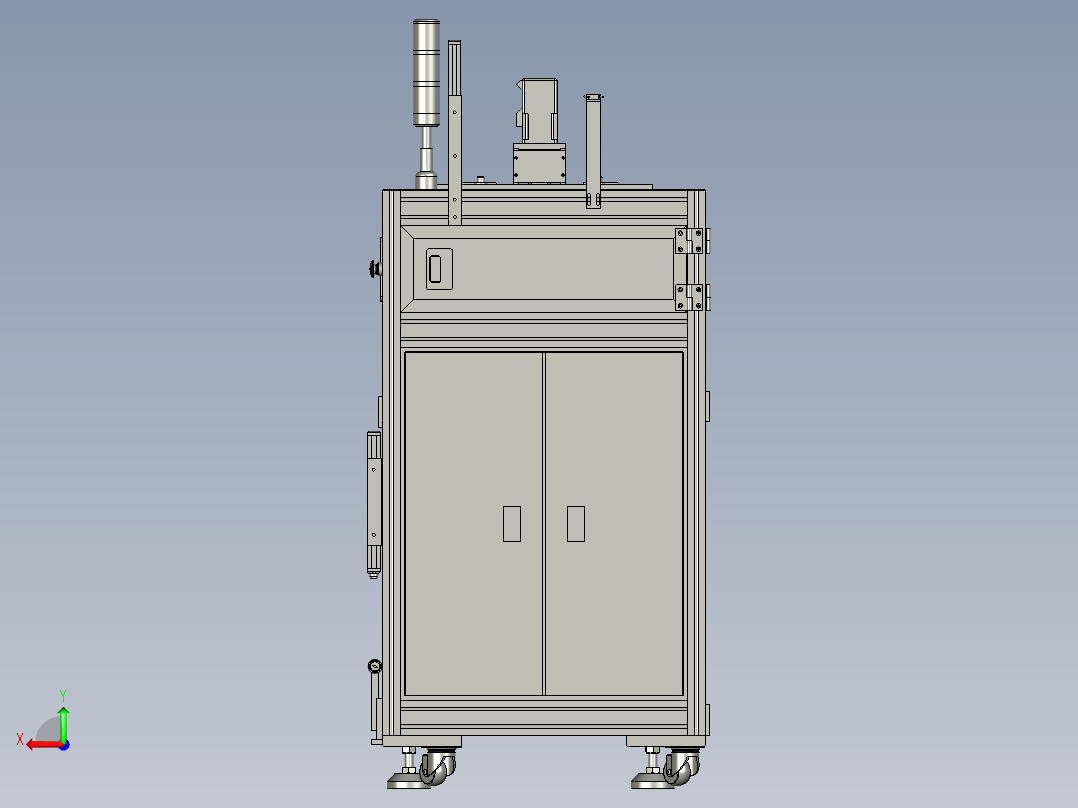 401BC产品上料机后视图