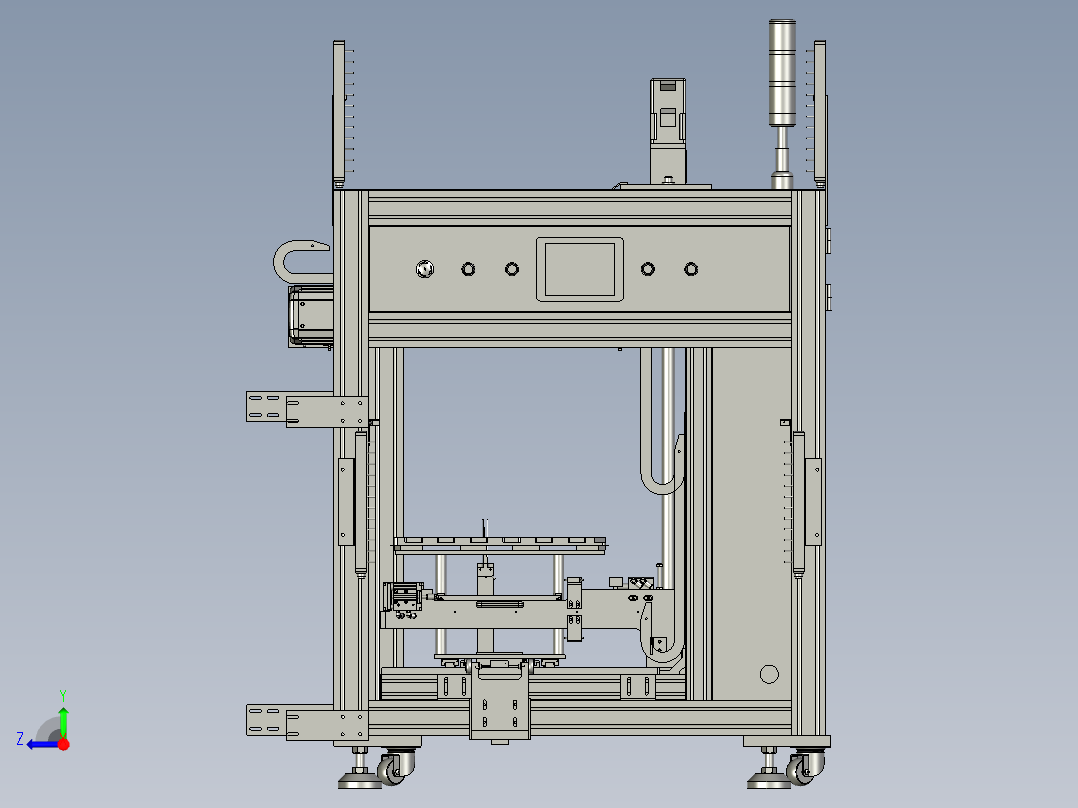 401BC产品上料机右视图