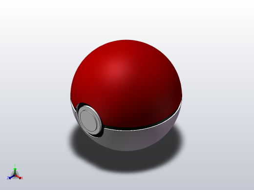 精灵球正等轴测缩略图