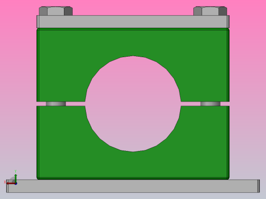 塑料管夹_塑料管夹 B(Ⅱ)76后视缩略图