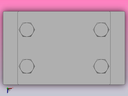 塑料管夹_塑料管夹 B(Ⅱ)76俯视缩略图