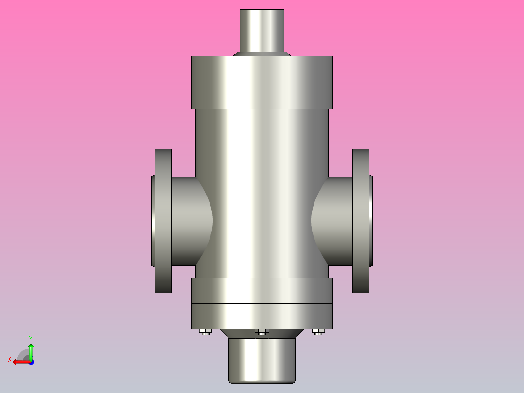 ZLF自力式流量平衡阀(不带锁)[40]后视图