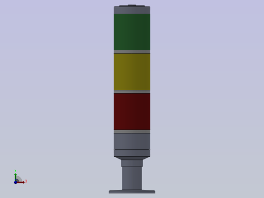三色塔灯前视缩略图
