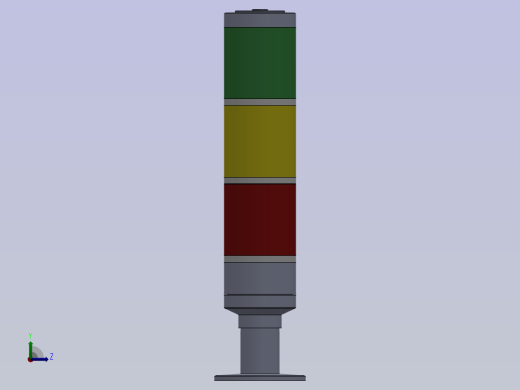 三色塔灯左视缩略图