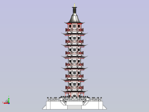 宝塔后视缩略图