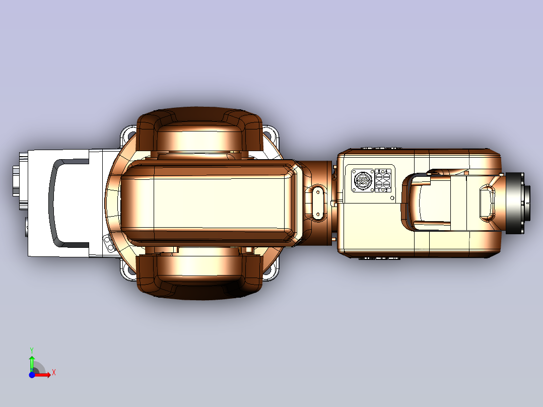 ABB工业机器人 IRB120前视图