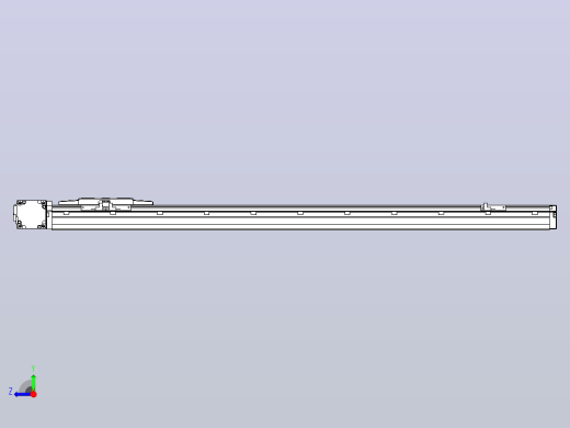 机器人皮带驱动直线轴TPA-GCB-120-P70-L800-DL-M20-N3右视缩略图