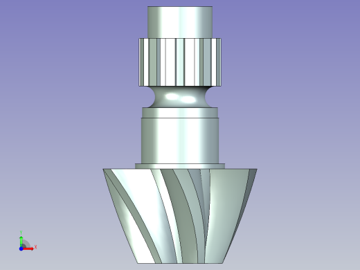 斜齿轮前视缩略图