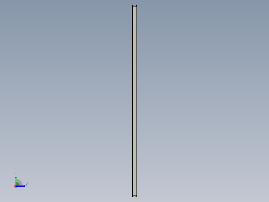 XTD3040安全光栅左视图