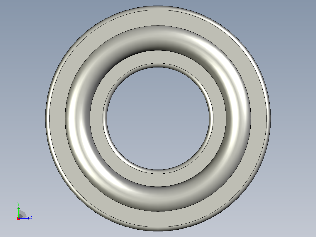 SKF自调心球轴承ball_bearing_1310_ek_0左视图