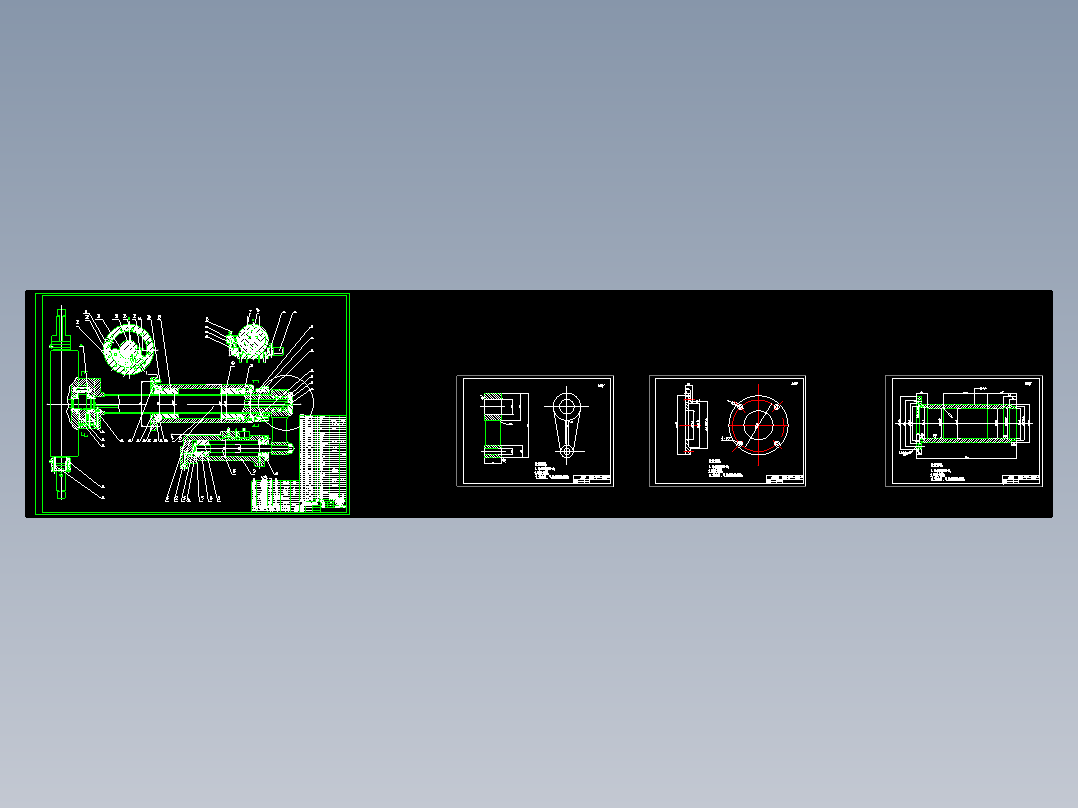 机械手-卧式加工中心换刀机械手的设计