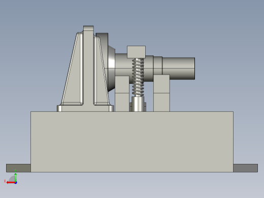 工艺夹具-267输出轴（6140）后视缩略图