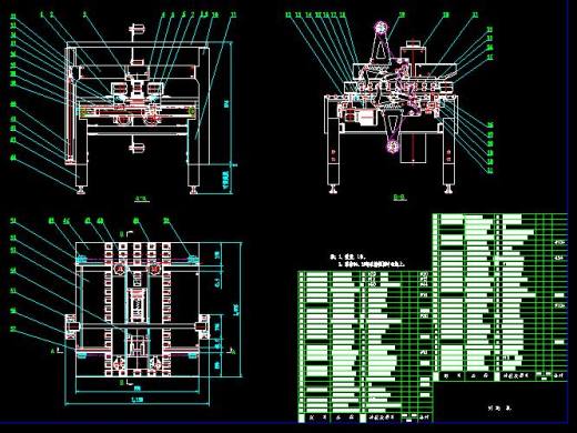 封箱机总图缩略图