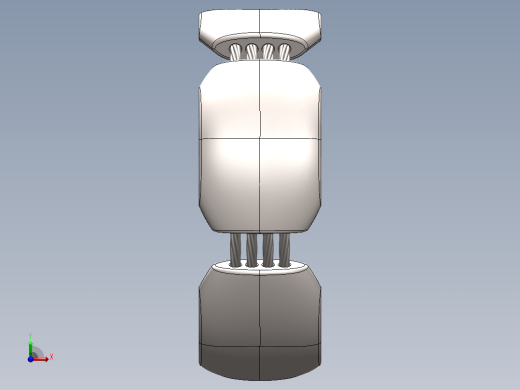 solidworks 钛合金结婚戒子设计图前视缩略图