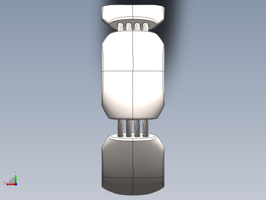 solidworks 钛合金结婚戒子设计图后视缩略图