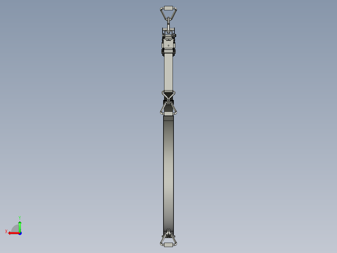 带棘轮张紧器的皮带后视图