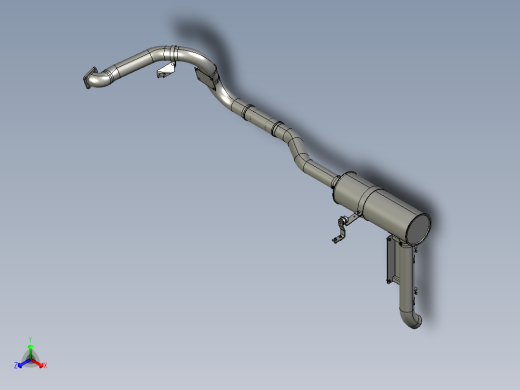GAZ卡车电子加速器气体马达正等轴测缩略图