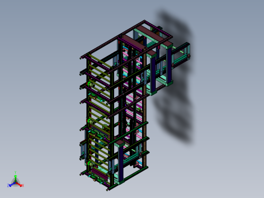 小型家电瓦楞纸盒堆垛解垛线