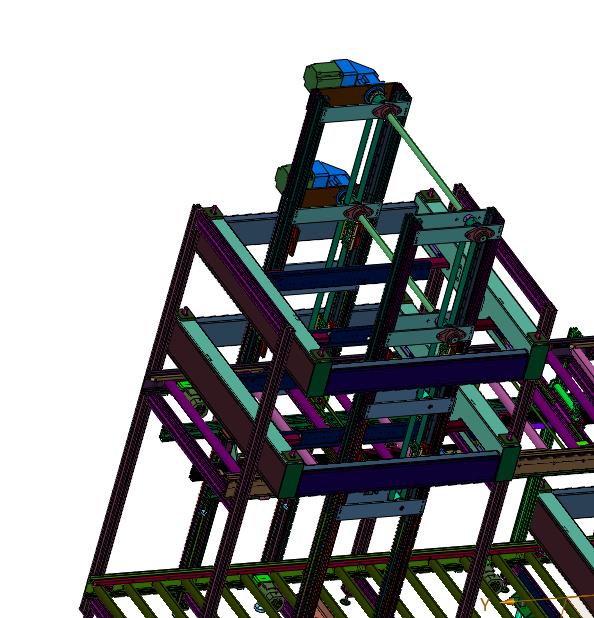 小型家电瓦楞纸盒堆垛解垛线