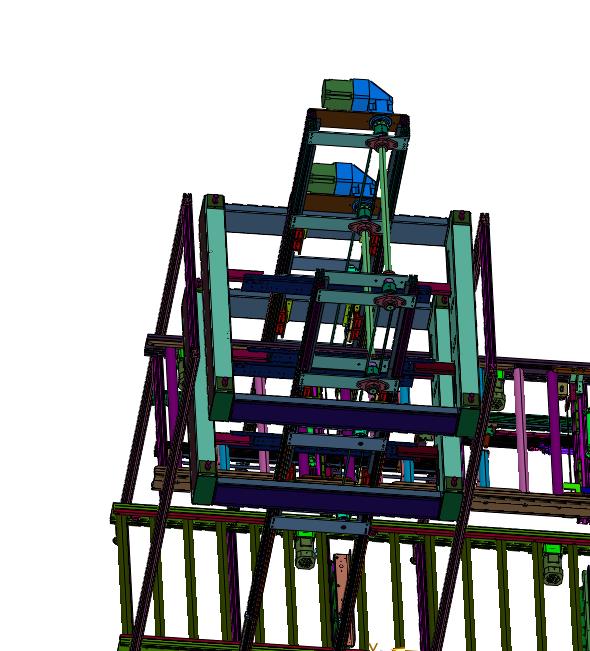 小型家电瓦楞纸盒堆垛解垛线