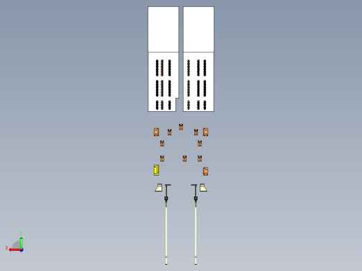冲压模具设计用送料组件后视缩略图