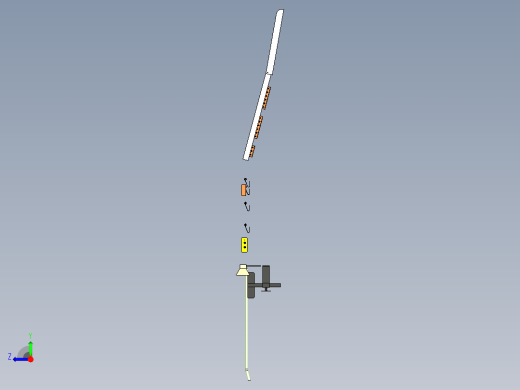 冲压模具设计用送料组件右视缩略图