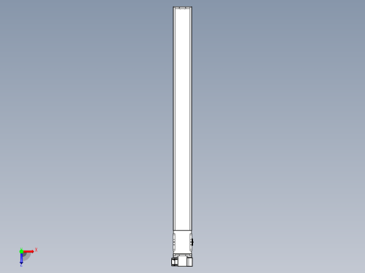 同步带全封闭直线模组TPA-HCB-14D-120-L1650-RP-C-P40-N3俯视缩略图