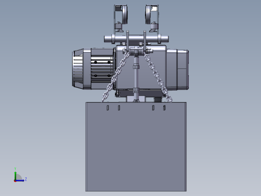 行车吊箱设备左视缩略图
