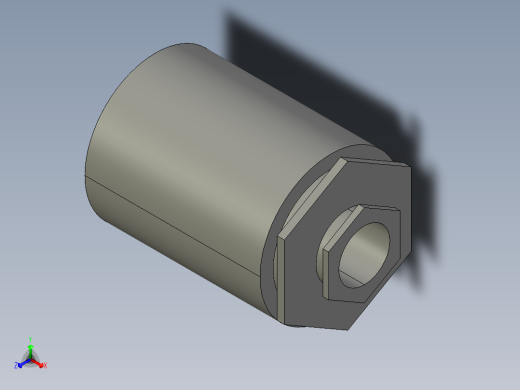 船舶管路系统SeaCor_ReducerCoupling_SxS_37J229209_1.5in x .5in正等轴测缩略图