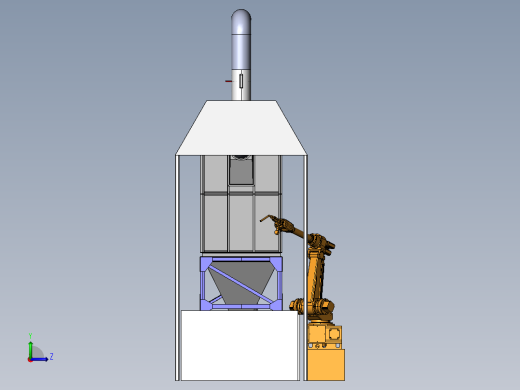 布袋除尘器左视缩略图