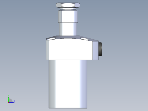 KOSMEKLT0400-CR-Y45多系列多零件图纸模型多系列多零件图纸模型左视缩略图
