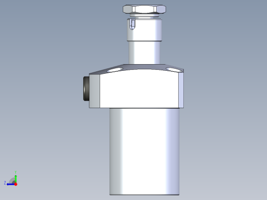KOSMEKLT0400-CR-Y45多系列多零件图纸模型多系列多零件图纸模型右视缩略图