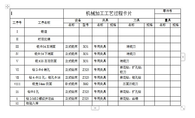 轴承架的钻2-M12孔夹具设计及加工工艺装备规程含4张CAD图