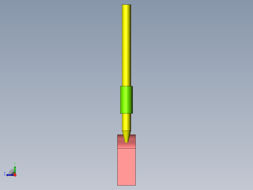 平面移动凸轮机构右视缩略图