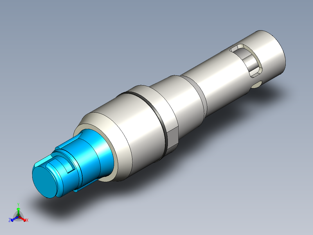 数字电导率传感器Condumax CLS16D正等轴测图
