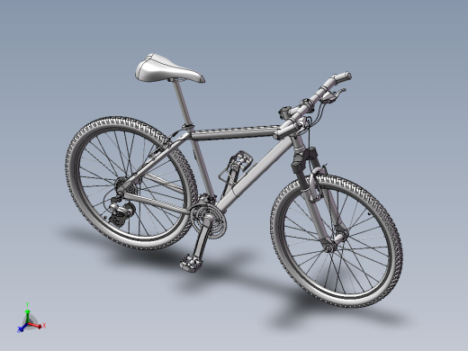 自行车3D模