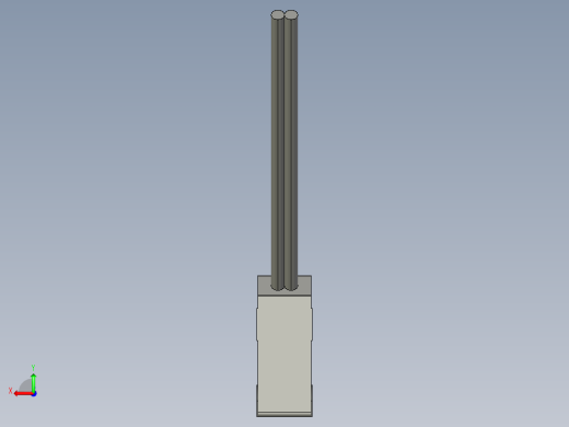 基恩士LV-S31_kc图纸模型后视缩略图