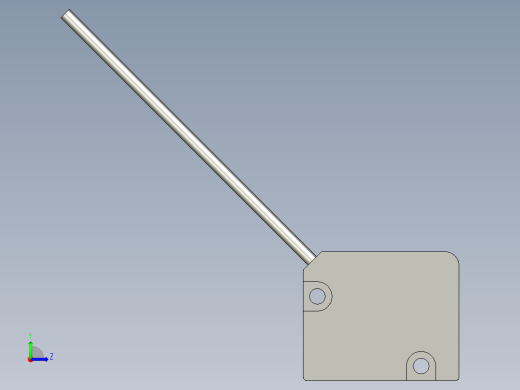 基恩士LV-S31_kc图纸模型左视缩略图