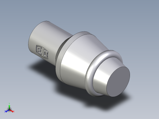卡套式工业通用硬管接头EO_Blanking_plug_for_cones_VKA06CF正等轴测缩略图